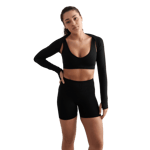 aim'n Black Shape Seamless Hotpants Svart