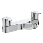 Ideal Standard B1151AA Calista Dual Control Two Hole Bath Filler Robinet de Baignoire, Chrome