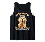 Golden Retriever Dog Breed Fur real, I’m the paw-fect Tank Top