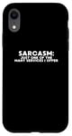 iPhone XR Funny Quote Sarcasm Just One Of The Many Services I Offer Case