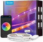 Govee RGBIC Alexa LED Strip Light, 5m Smart WiFi App Control, and 5M 