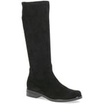 Bottines Caprice  black stretch casual closed boots