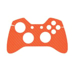 Sticker Carbone Manette Xbox One Orange