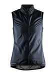 Craft Essence Light Wind Vest sykkelvest dame Black 1908793-999000 L 2022