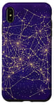 iPhone XS Max Star Constellation Map for Astronomy Lovers and Stargazers Case