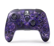 Manette sans fil améliorée PowerA pour Nintendo Switch, modèle OLED et Switch Lite, accessoire de jeu, manette de jeu, manette gaming, manette Bluetooth, sous licence officielle - RGB; Galactic Vortex