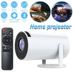 4K UHD Android Projector 5G WiFi Bluetooth Smart Beamer Home Theater Movie HDMI