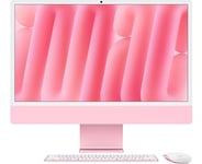 Apple 24-inch iMac with Retina 45K display Apple M4 chip with 10?core CPU and 10?core GPU, 16GB, 512GB SSD - Pink