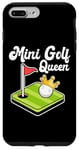 Coque pour iPhone 7 Plus/8 Plus Mini joueur de golf pour femme et fille