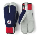 Hestra w.s. wool terry split mitt  - navy  - 8 - Naturkompaniet