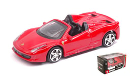 Ferrari 458 Spider Red 1:43 Model 31134R Bburago