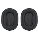 Coussinets d'oreille de remplacement pour casque AudioTechnica ATHMSR7 M50X M20 M40 M40X (noir)