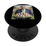 Trump Easter Egg Hunt Capitol Funny Easter Celebration PopSockets Adhesive PopGrip