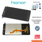 NEW Huawei Honor 8 Replacement LCD Touch Screen Digitiser Assembly w/Tools BLACK