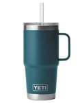 Yeti Rambler 35 Oz/994 ml Straw Mug termosmugg Mörk kricka OneSize - Fri frakt