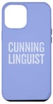 Coque pour iPhone 12 Pro Max Costume d'Halloween rusé de dernière minute pour linguiste