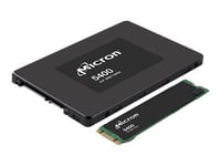 Micron 5400 Pro - Ssd - Read Intensive - Krypterat - 3.84 Tb - Hot-Swap - 2.5" - Sata 6Gb/S - 256 Bitars Aes - Self-Encrypting Drive (Sed), Tcg Opal Encryption - För Thinkedge Se450 7D8t (2.5")  Thinksystem Sr250 V2 7D7q, 7D7r (2.5")  St250 V2 7D8f,