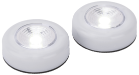 BRIGHT DESIGN LED PUSH LIGHT 7 CM 2-PACK