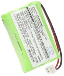 Akku laitteelle 3SN-AAA75H-S-JP2 laitteelle Motorola, 3.6V, 700 mAh