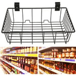 Rosvola - Lot de 8 paniers de rangement en fil métallique pour garde-manger, maison, bureau, cuisine, salle de bain, supermarché