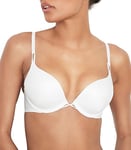 Victoria's Secret Bombshell Push Up Bra, Add 2 Cup Sizes, Sexy Straps (32A-36DD), White, 32A