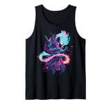 Robot Samurai Warrior Japanese Samurai Ninja Tank Top