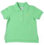 Ralph Lauren Baby Boys Infant Classic Polo Shirt Lime Green Size Age 3 Months