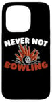 Coque pour iPhone 15 Pro Jeu De Bowling Boule - Joueur Quilles Bowling