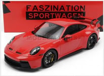 MINICHAMPS 143069006 Porsche - 911 992 GT3 Touring Coupe 2022 - Gardes Red - 1/1