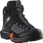 Salomon X Ultra Alpine Mid GTX Women Nine Iron/Black/Red Orange UK8,5/EU 42 2/3 - Fri frakt