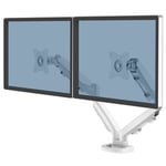 Fellowes Eppa Dual Monitor Arm - Monitor Mount for 8KG 40 inch Screens