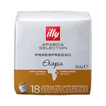 illy Coffee, Luxury Arabica Coffee Selection, iperEspresso Capsules, Ethiopia, 1 Pack of 18 Capsules