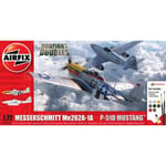 [FR] Airfix MESSERSCHMITT ME262 AND P51D MUSTANG DOGFIGHT DOUBLE KIT 1:72 - A501