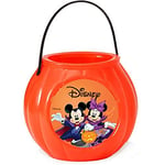 Ciao Zucca Boîte « Dolcetto o Scherzetto » Mickey et Minnie Arancio