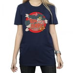 Tom and Jerry Womens/Ladies Catch Cotton Boyfriend T-Shirt - XL