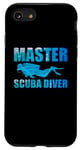 Coque pour iPhone SE (2020) / 7 / 8 Master Scuba Diver Funny Diving Divers For Men Women