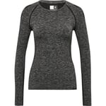 hummel Cana Seamless Langærmet Trening T-skjorte Dame - Svart - str. M/L