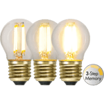 LED - lampa E27 G45 Soft Glow 3 - step memory - Star Trading