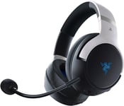 Kaira Pro HyperSpeed - Casque Gaming sans Fil Haptique Multiplateforme (Sans-fil HyperSpeed, HyperSense Haptique, Haut-parleurs Titanium de 50mm) Noir-Blanc