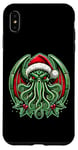 Coque pour iPhone XS Max Cthulhu Christmas Lovecraft et Miskatonic Necronomicon