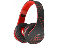 Powerlocus P2 Wireless Headphones (Black And Red)