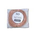 50m thick copper poly-weave heavy duty antenna aerial wire