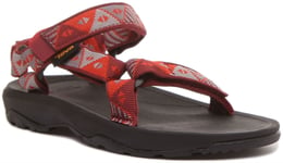 Teva Hurricane XLT2 Shoes Hook And Loop Sandal Boy Shoes In Red UK 1 - 13