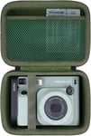 Étui Rigide Compatible avec Fujifilm Instax Wide 400 Appareil Photo,Le Sac en Filet Peut Contenir Le Instax Wide 400 Pellicule(Vert,Étui Uniquement)