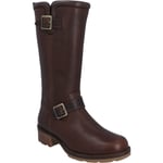 Hunter Iona Leather WoMens Brown Boots material_leather1 - Size UK 6