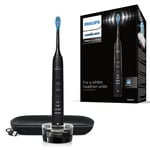 Sonicare DiamondClean 9000 Black Electric Toothbrush, 4 Modes, 3