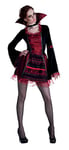 Boland - Costume adulte Impératrice Vampire, Robe avec col, Dame Vampire, Femme Araignée, Carnaval, Halloween, Fête à thème, Horreur