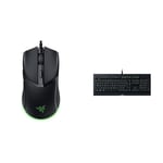 Razer Cobra - Lightweight Wired Gaming Mouse Chroma RGB Black & Cynosa Lite - Essential Gaming Keyboard UK Layout | Black