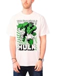 Hulk The Hulk Smash T-Shirt White S White (US IMPORT)