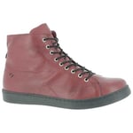 Andrea Conti 0341500 Chaussures à Lacets Femme, Pointure:39 EU, La Couleur:Rouge